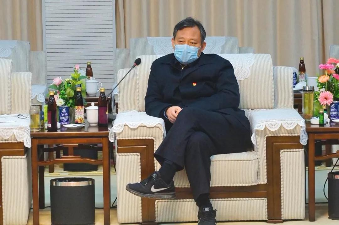 南阳市副市长谢松民到恒利康股份实地调研企业疫情防控和开复工情况
